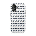 Tough Phone Case — Repeating Sports Car Pattern (Protective Automotive Design)