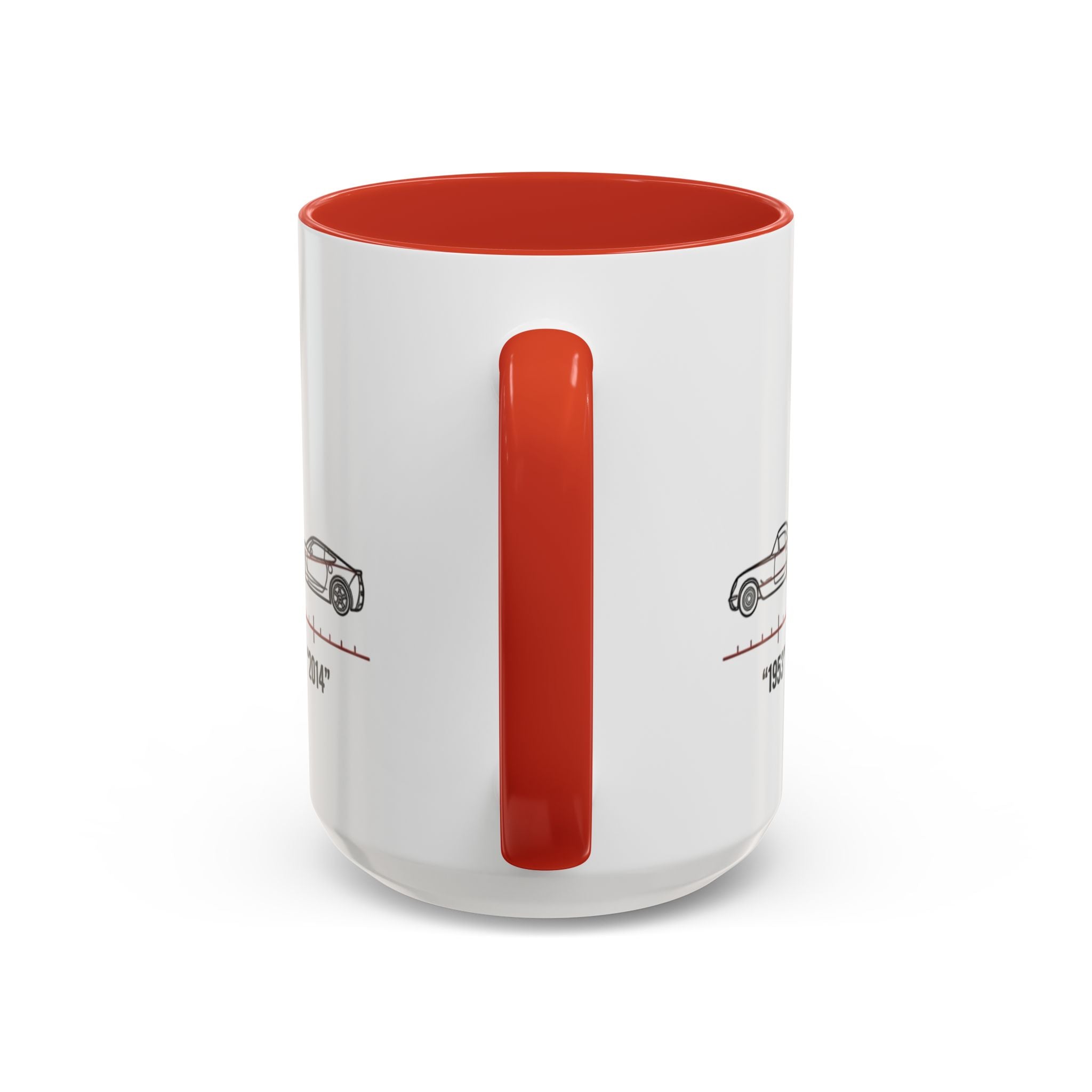 Corvette Evolution Coffee Mug – Timeline of Corvette Models (11/15oz)