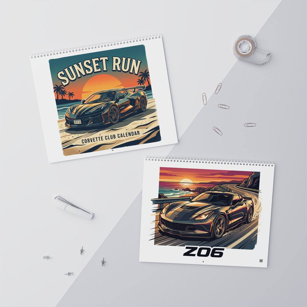 Corvette Wall Calendars (2026)