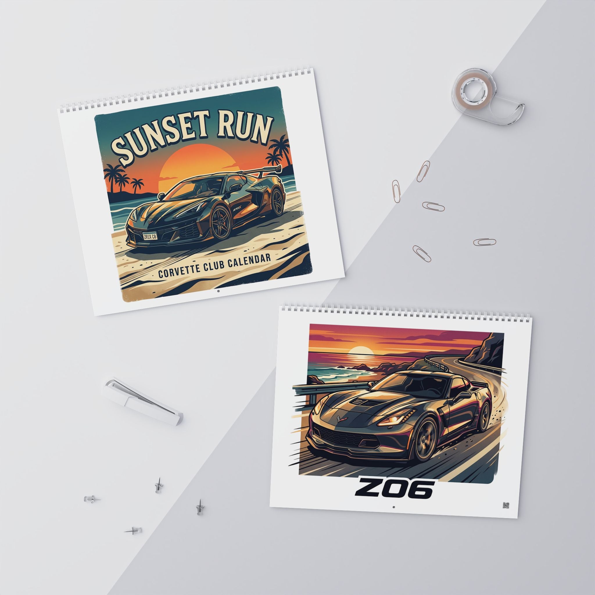 Corvette Wall Calendars (2026)