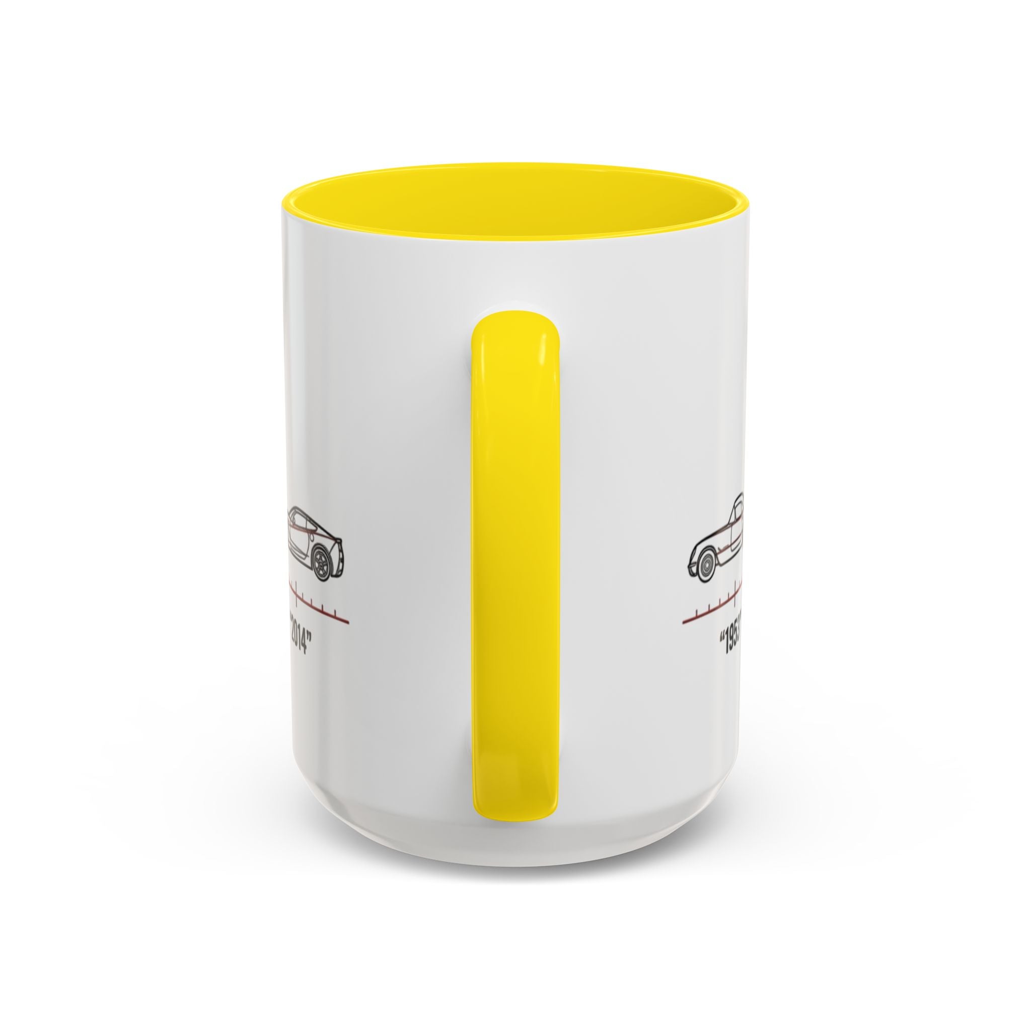 Corvette Evolution Coffee Mug – Timeline of Corvette Models (11/15oz)